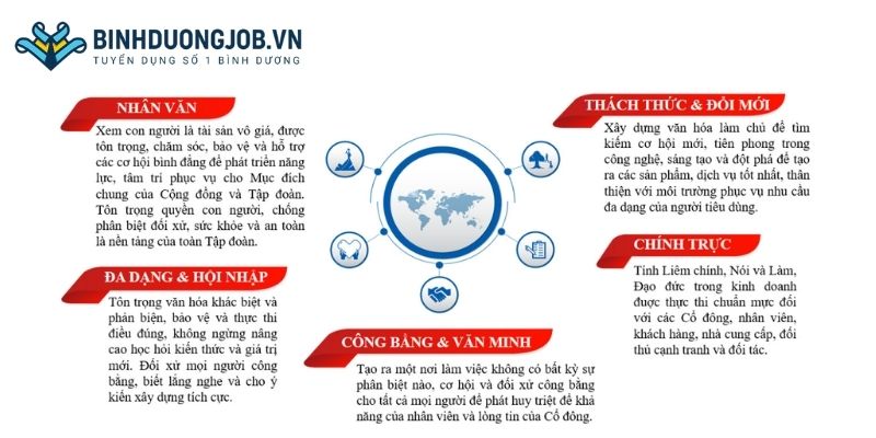 Tìm hiểu văn hóa và giá trị công ty